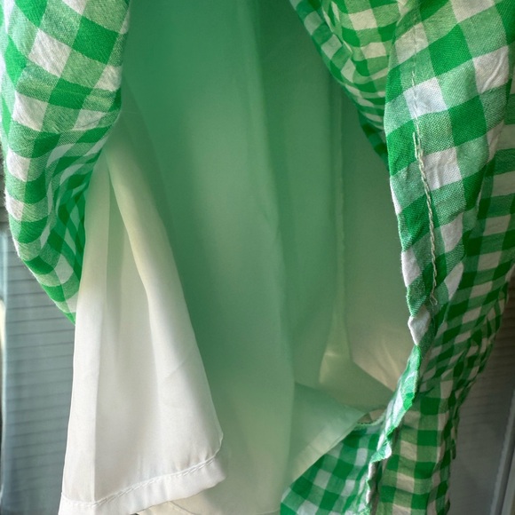 Green Gingham Two-Piece Set from Day + Moon - Picture 3 of 6